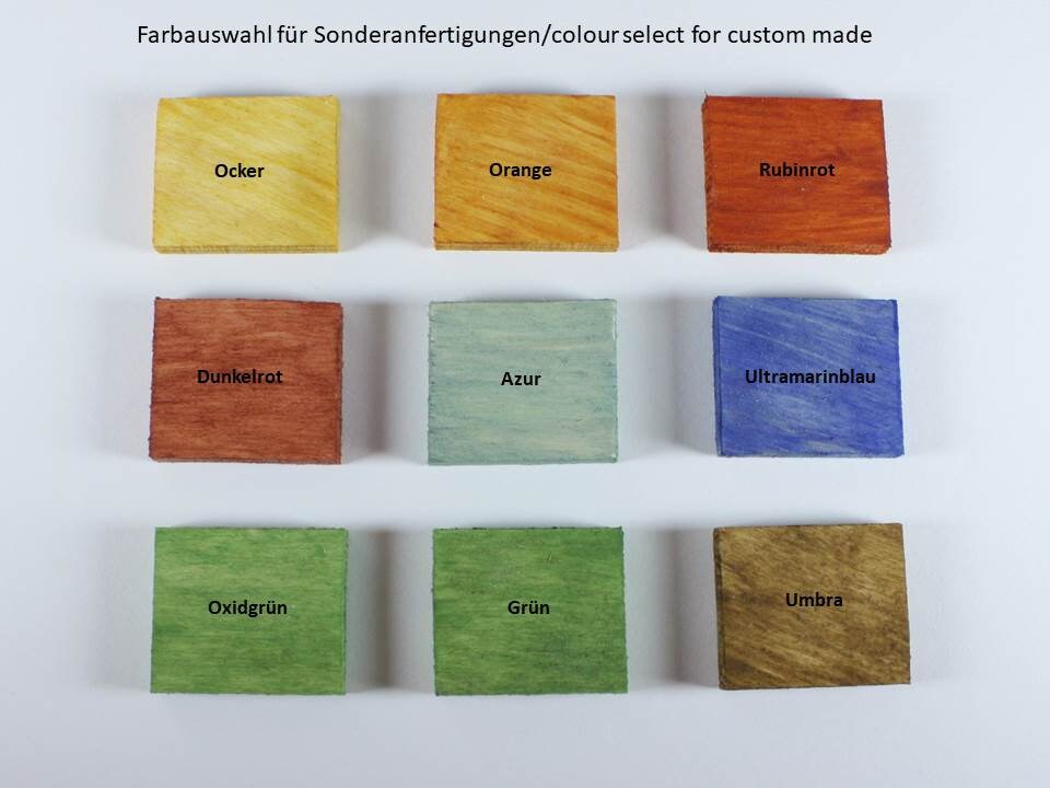 Bauernhaus Orange/Rubinrot