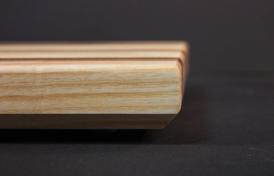 Schneidbrett Eschen- und Nussbaumholz