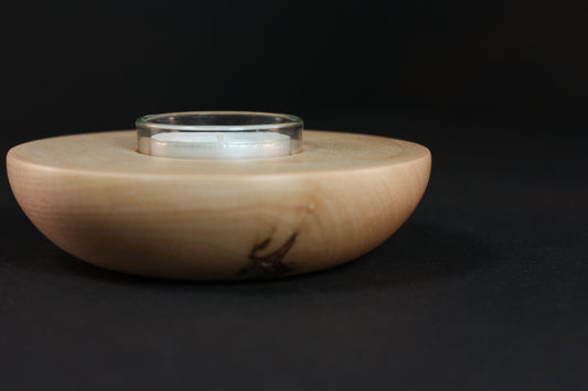 Teelichthalter aus Ahorn