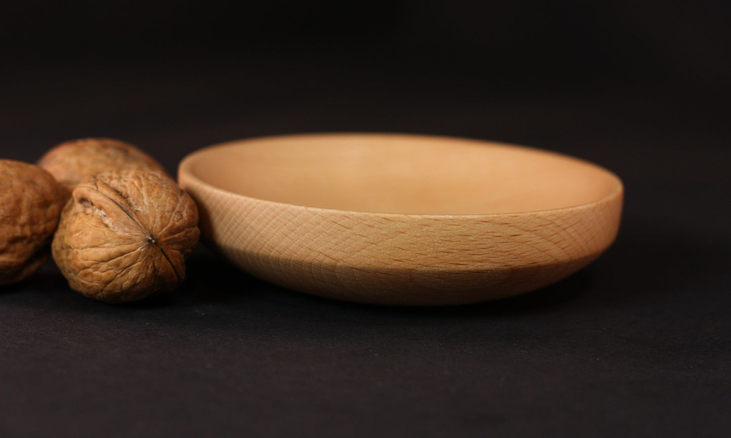 Kleines Buchenholzschälchen