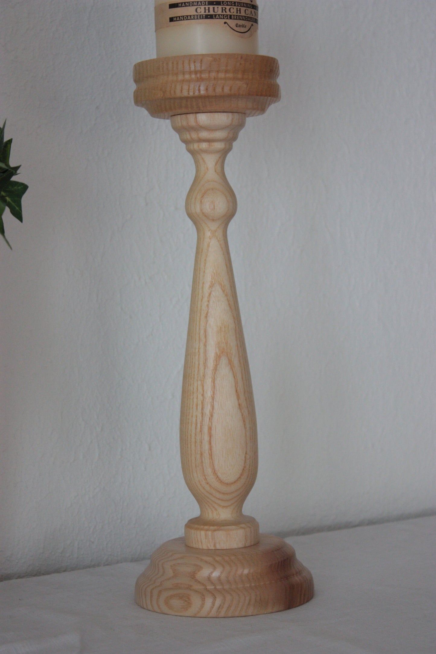 Kerzenständer aus Esche