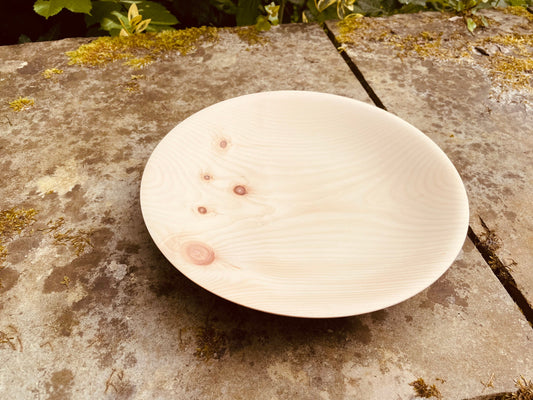 Handgedrechselte Zirbelkiefernholz-Schale