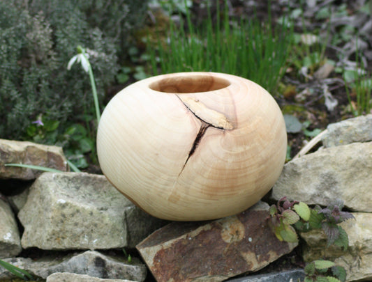 Vase/Hohlform aus Esche