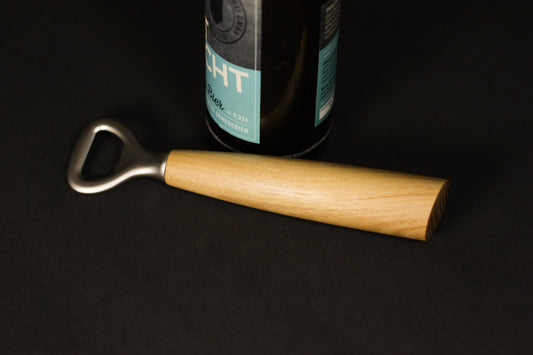 Design Flaschenöffner/Kapselheber mit Robinienholz