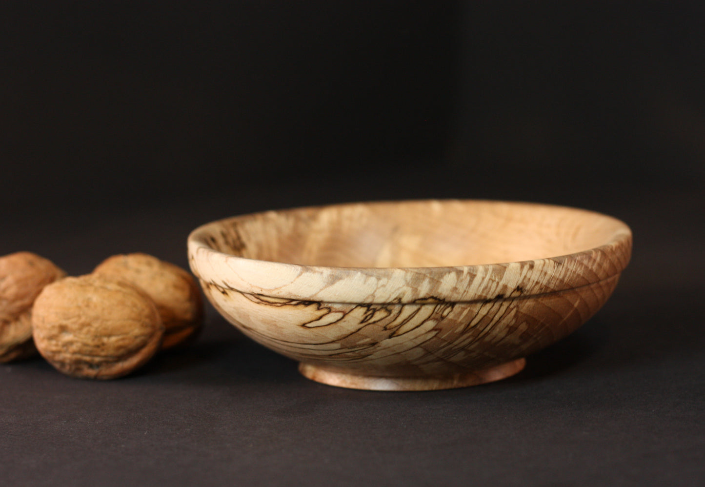 Kleines Buchenholzschälchen