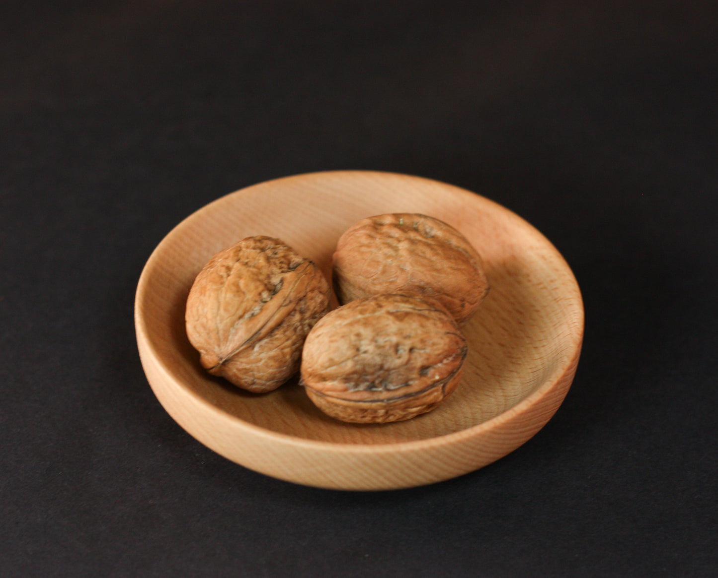 Kleines Buchenholzschälchen