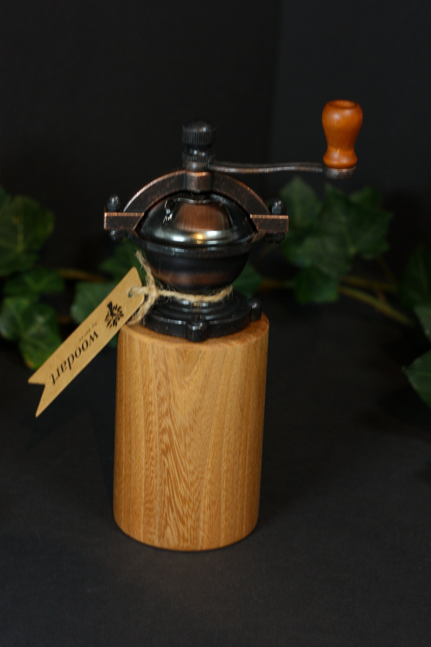 Salz- und Pfeffermühle aus Ulme/Rüster