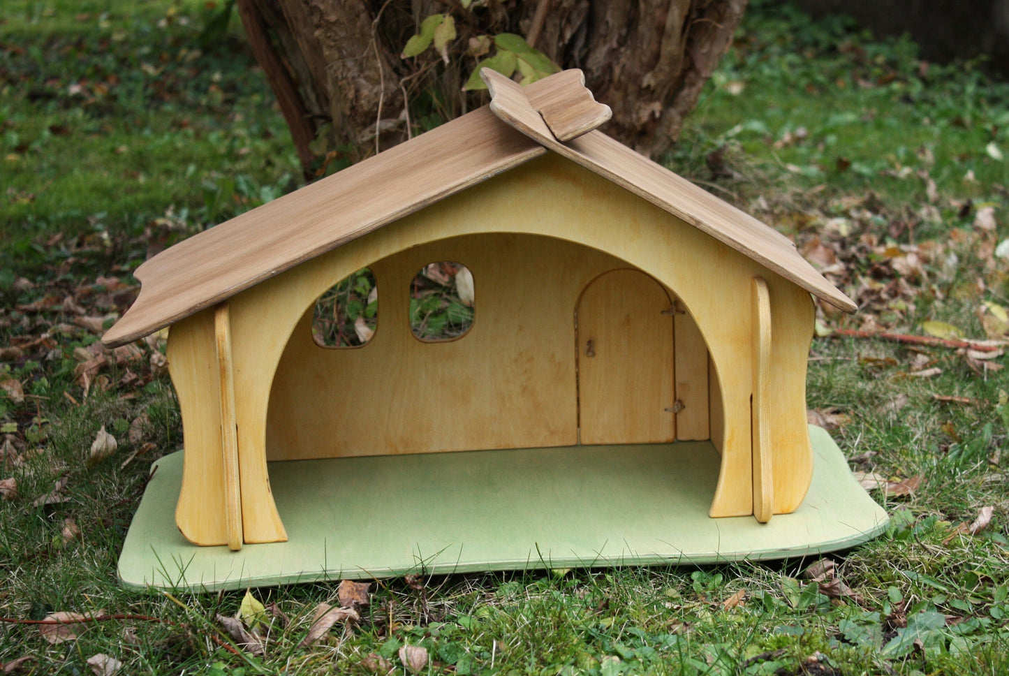 Krippe/Stall - Lasiert