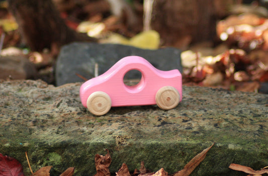Holzauto Himbeere