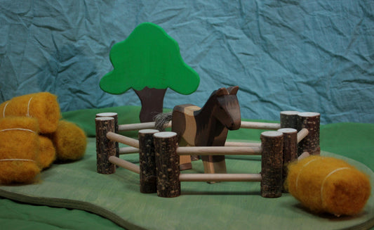 5 Weidezäune nach Waldorfart