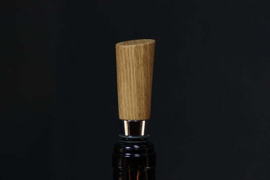 Flaschenverschluss aus Eichenholz