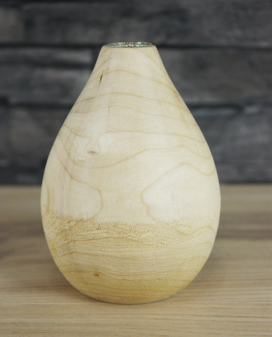 Wunderschöne Stielvase aus Ahorn!